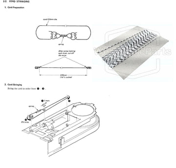 Cablu de antrenare braț pickup pentru pickup Sony PS-F5