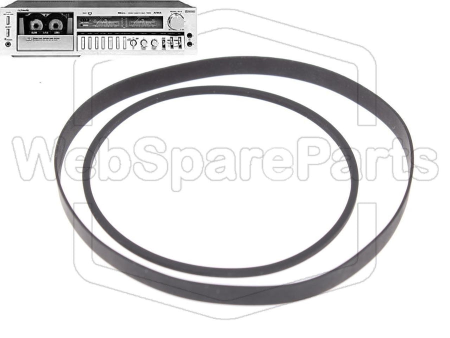 Aiwa AD-F600/2 Belt Kit for Cassette Deck
