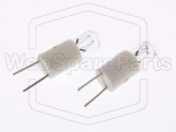 Lampsats för skala till kompakt ljudsystem Bang & Olufsen Beocenter 4000 (1986-1987)