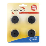 Dynavox aluminum device feet midi black set of 4, photo 2