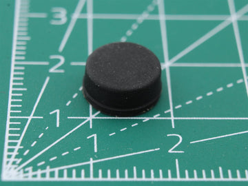 Round Rubber Foot Self-adhesive  Ø10mm x Ø9.5mm x height 4.5