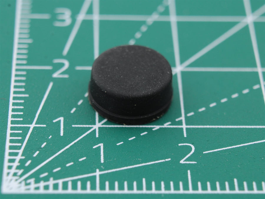 Round Rubber Foot Self-adhesive  Ø10mm x Ø9.5mm x height 4.5