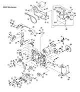 Pos.022 – XX641850 Reel Washer Assembly for Cassette Deck, photo 2