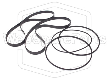 Lo-D D-W700 Belt Kit for Double Cassette Deck