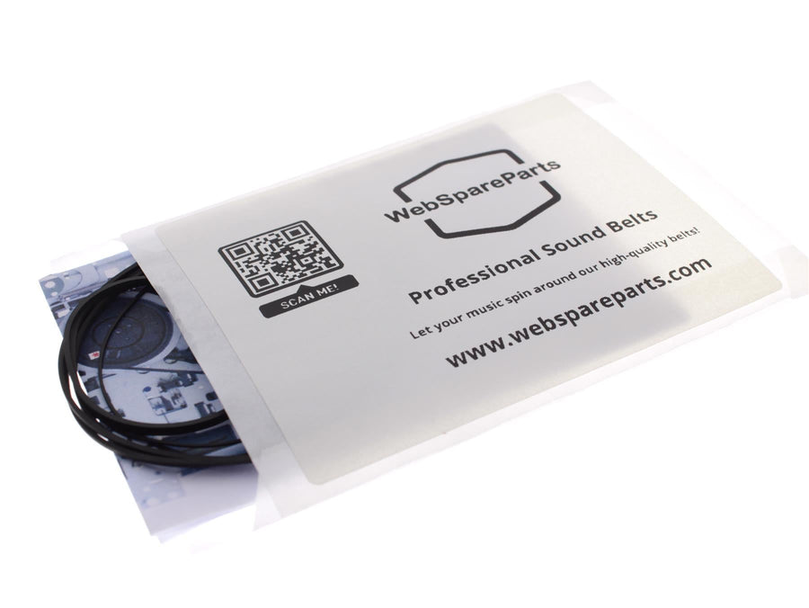 Kit cinghie ricambio per doppia piastra cassette Teac W-375C