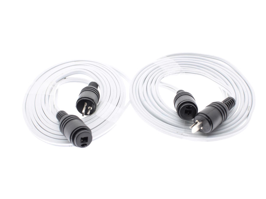 2-Pin DIN Speaker Cable Pair for Bang & Olufsen [3 meters each]