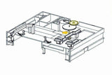 Grundig Vintage Cassette Deck Tray Open/Close Gear Wheel Replacement, photo 2