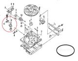 Cinghia ricambio per piatto girevole lettore CD Sony CDP-C301M, photo 1