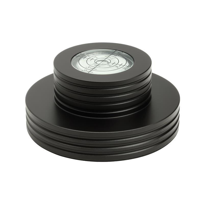 Produktabbildung: Dynavox PST300 Turntable Record Stabilizer with Bubble Level – 300 g [Blac